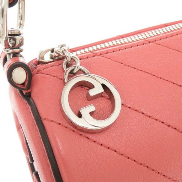GUCCI Authentic Pink Leather Shoulder Bag - Picture 10 of 11